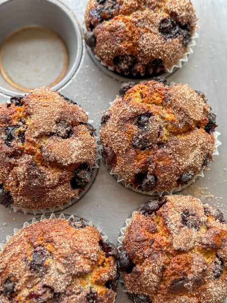 Blueberry Coffee Cake Muffin