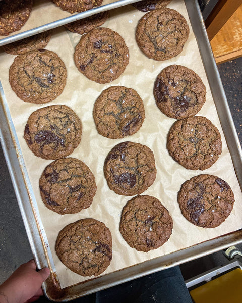 Buckwheat Chocolate Chip Cookie